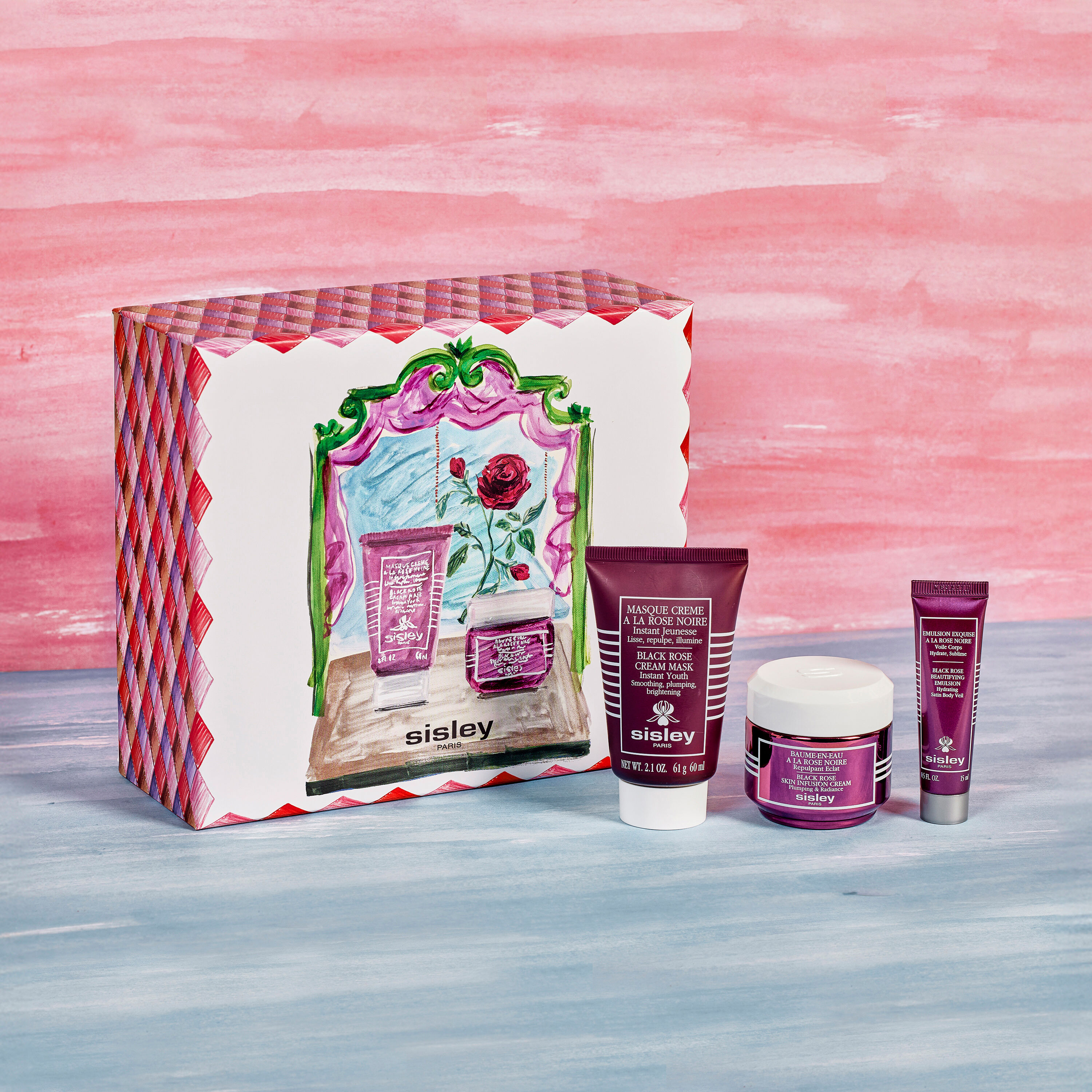 Conjunto de Presente Black Rose Luke Edward Hall